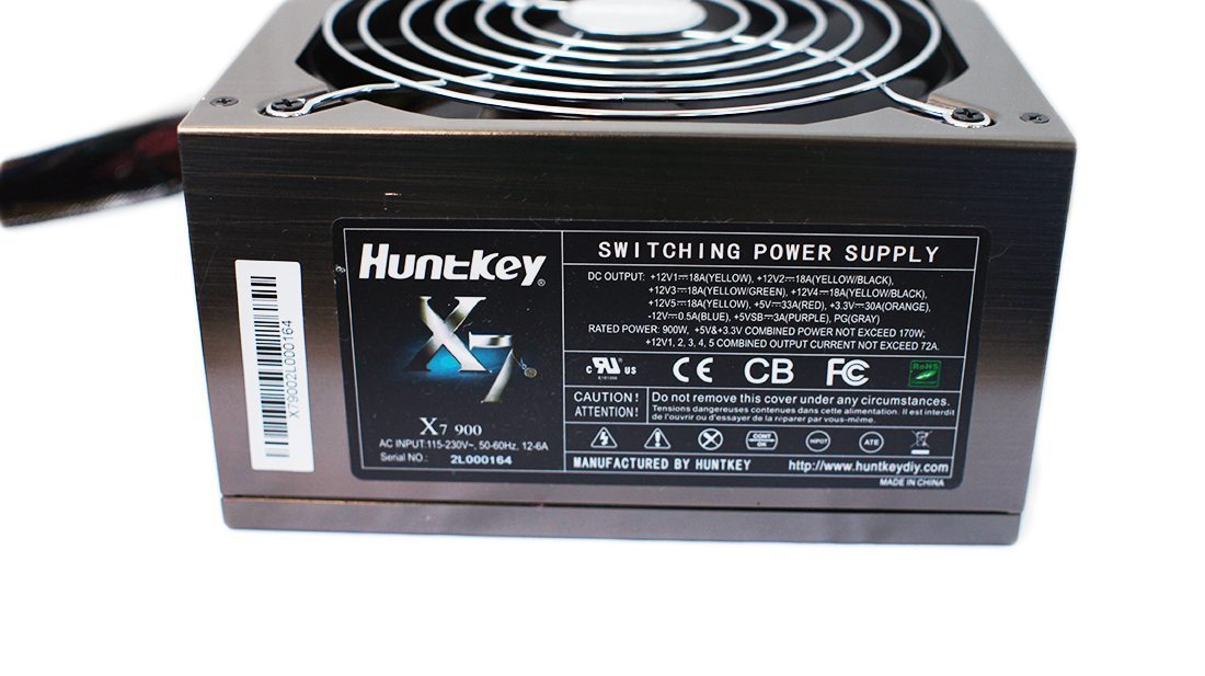 HuntKey X7 900W наклейка