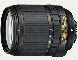 Nikon AF-S DX NIKKOR 18–140mm f/3.5–5.6G ED VR