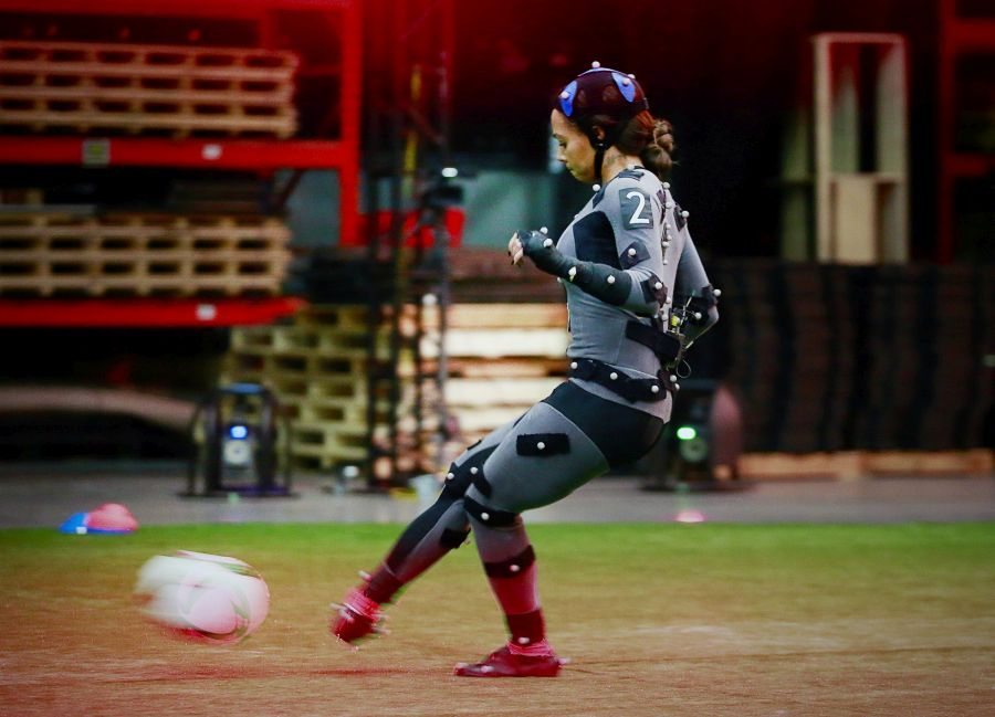 USA Women’s Soccer Team visits the EA MOCAP facility at EA Canada in Burnaby
