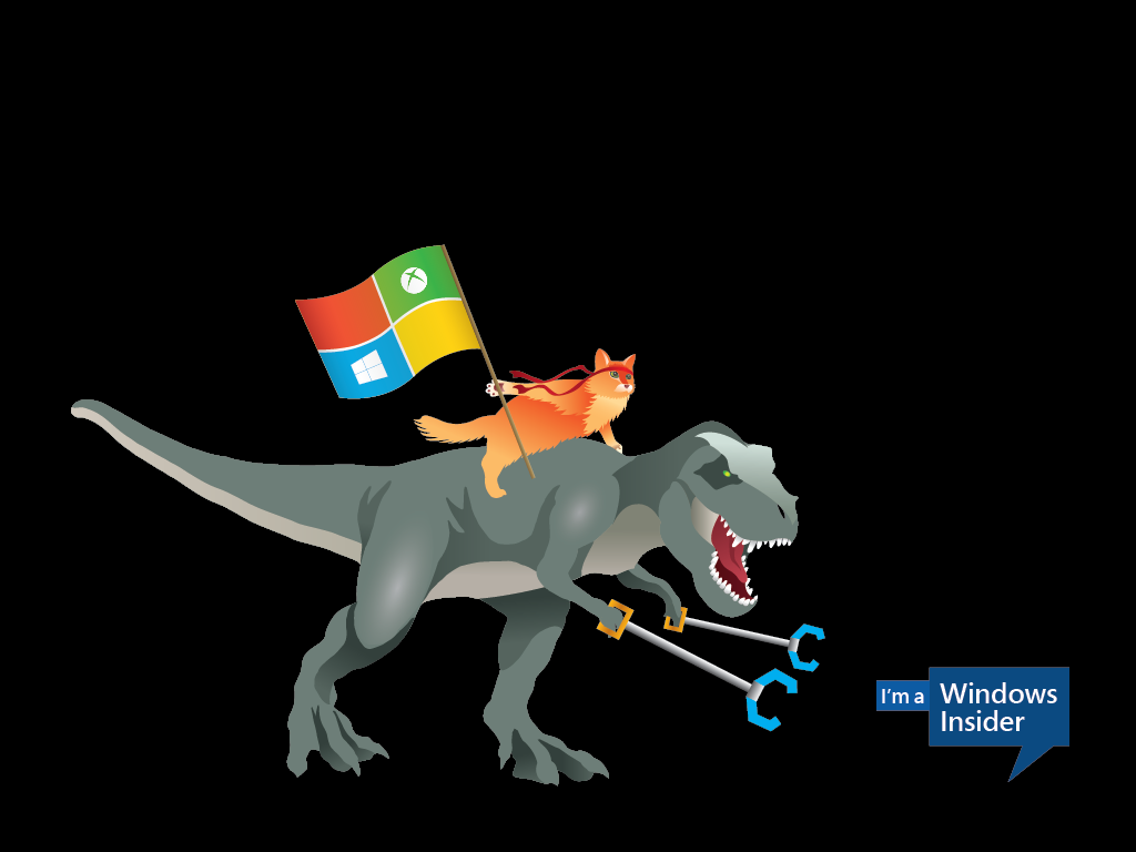 Windows_Insider_Ninjacat_Trex-1024x768-Desktop