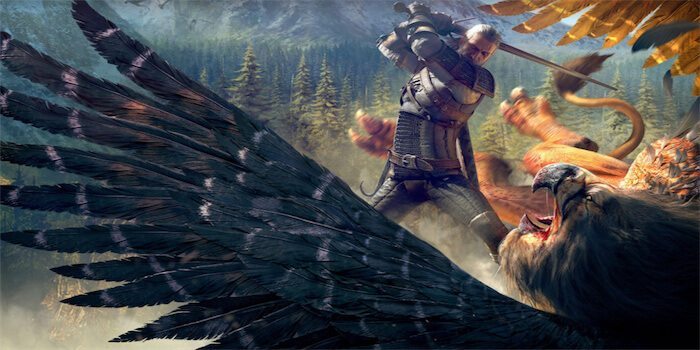 Witcher-3-Geralt-Slaying-Griffin-700x350