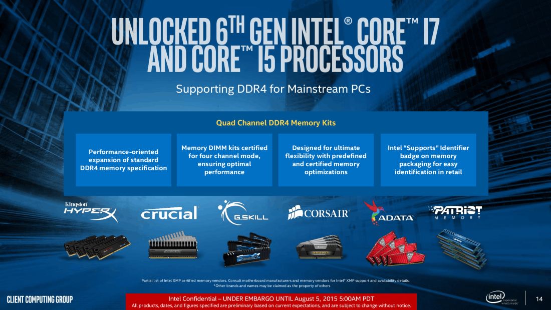 Intel-Skylake-DDR4-Memory-Support