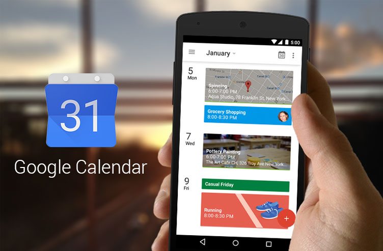 New-Google-Calendar-App