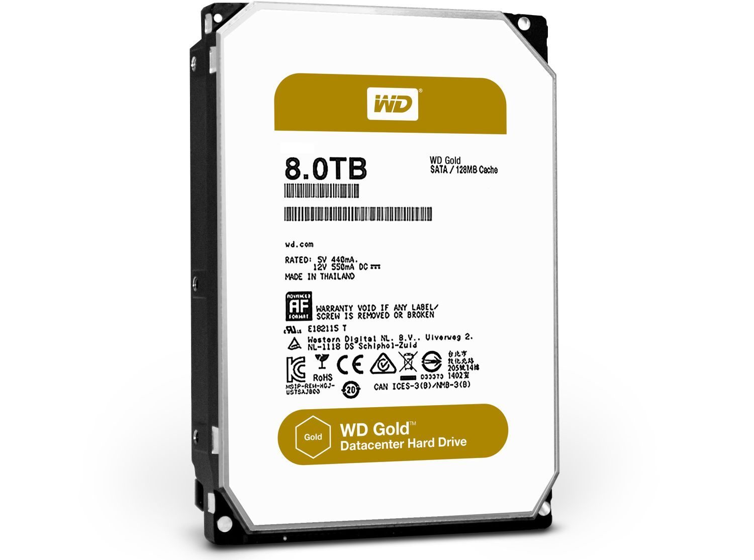 WD Gold 8 Тбайт