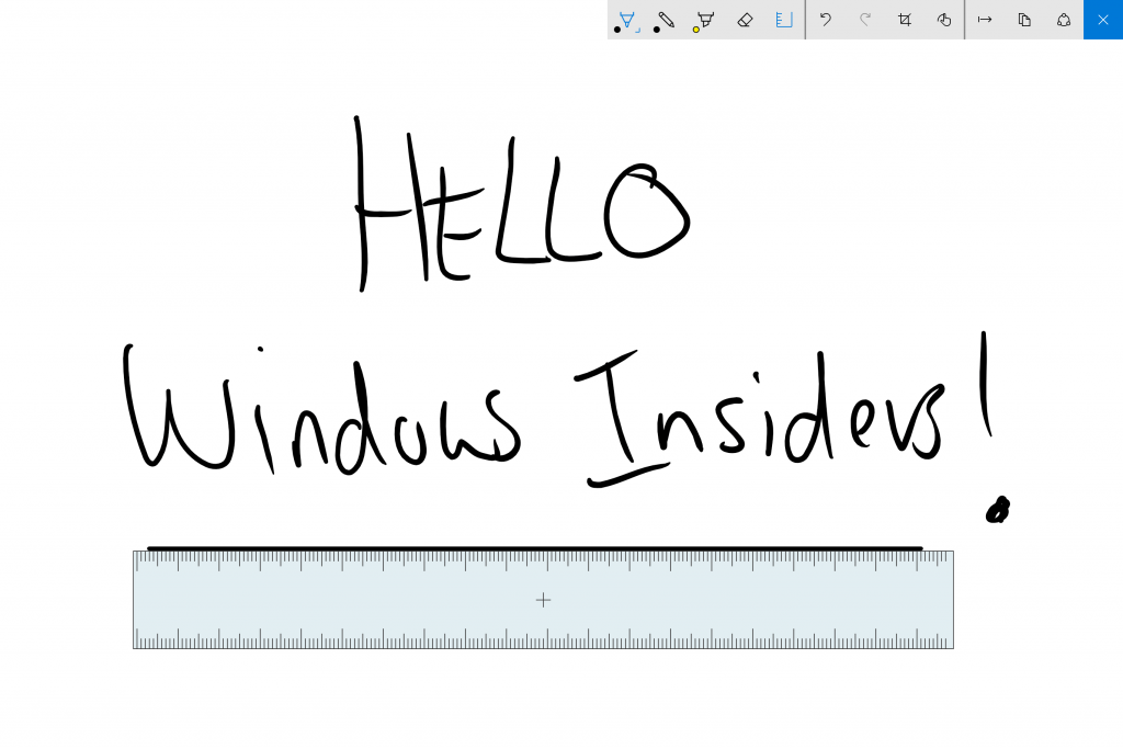 Windows Ink in work