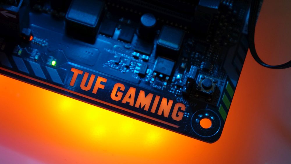 ASUS TUF Z370-Pro Gaming подсветка
