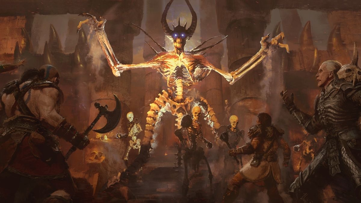 Diablo 2 resurrected сравнение графики