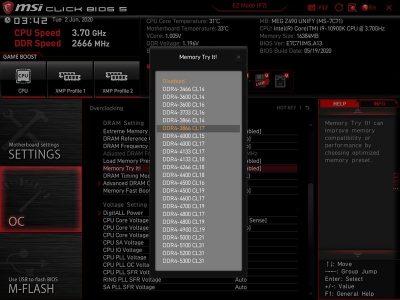 Msi совместимость оперативной памяти