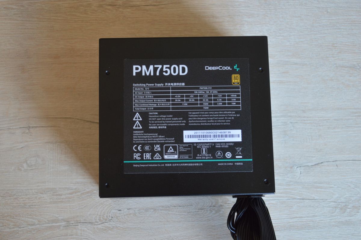 наклейка Deepcool PM750D