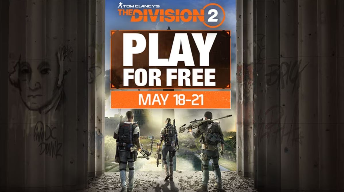 В полную версию The Division 2 можно поиграть бесплатно с 18-21 мая