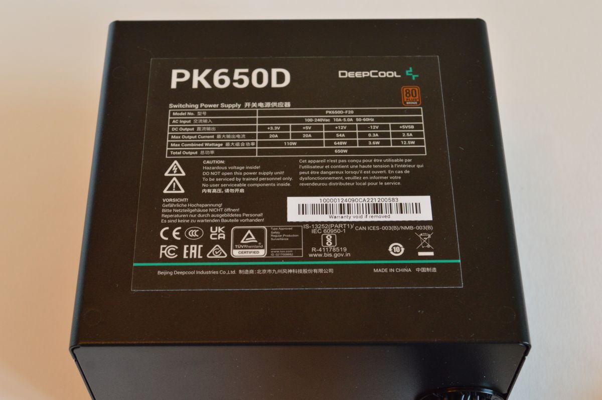 наклейка Deepcool PK650D