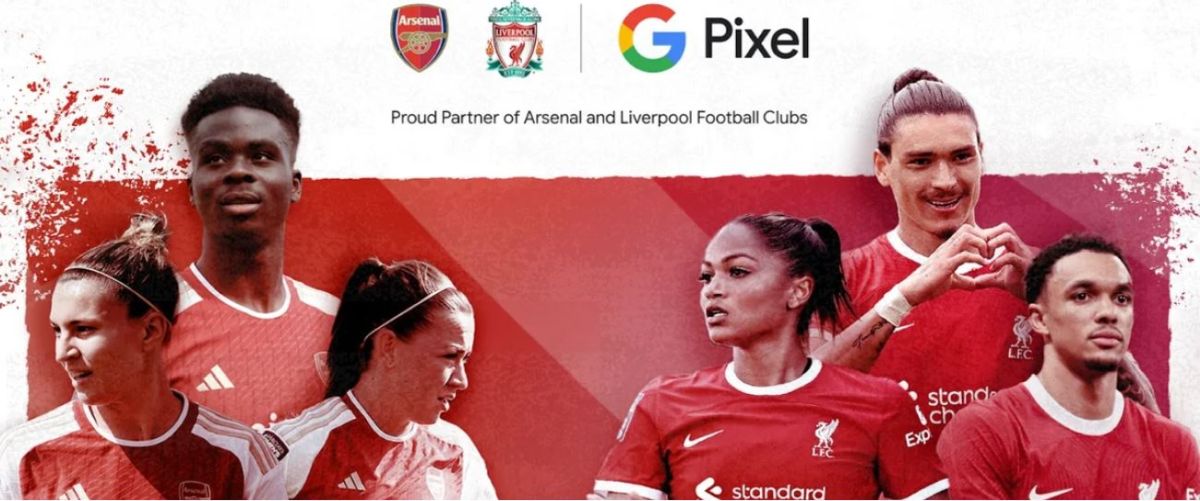 Google Pixel стал официальным смартфоном футбольных клубов «Арсенал» и «Ливерпуль»