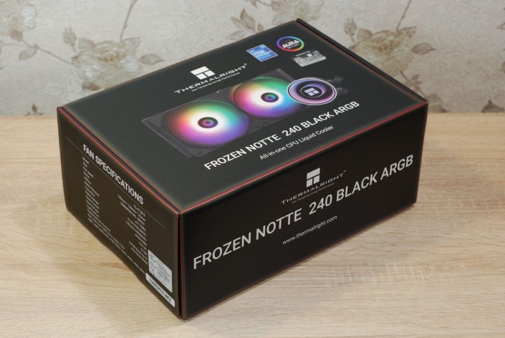 Thermalright Frozen Notte 240 Black ARGB