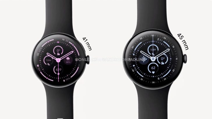 Google выпустит две версии умных часов Pixel Watch 3 разного размера